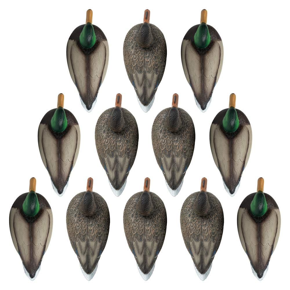 Field Series Mallard Floater Decoys view from the top