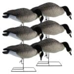 Rugged Series Full Body Canada Goose Feeder Decoys Flocked Head