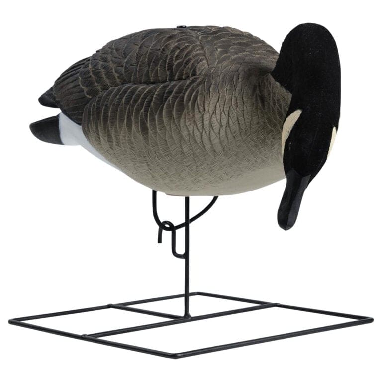 Rugged Series Full Body Canada Goose Feeder Decoys Flocked Head