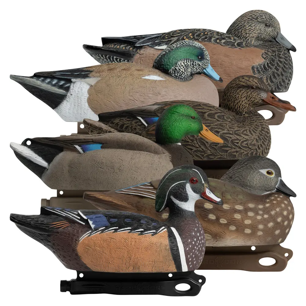 Rugged Series Marsh Pack Decoys full lineup right facing