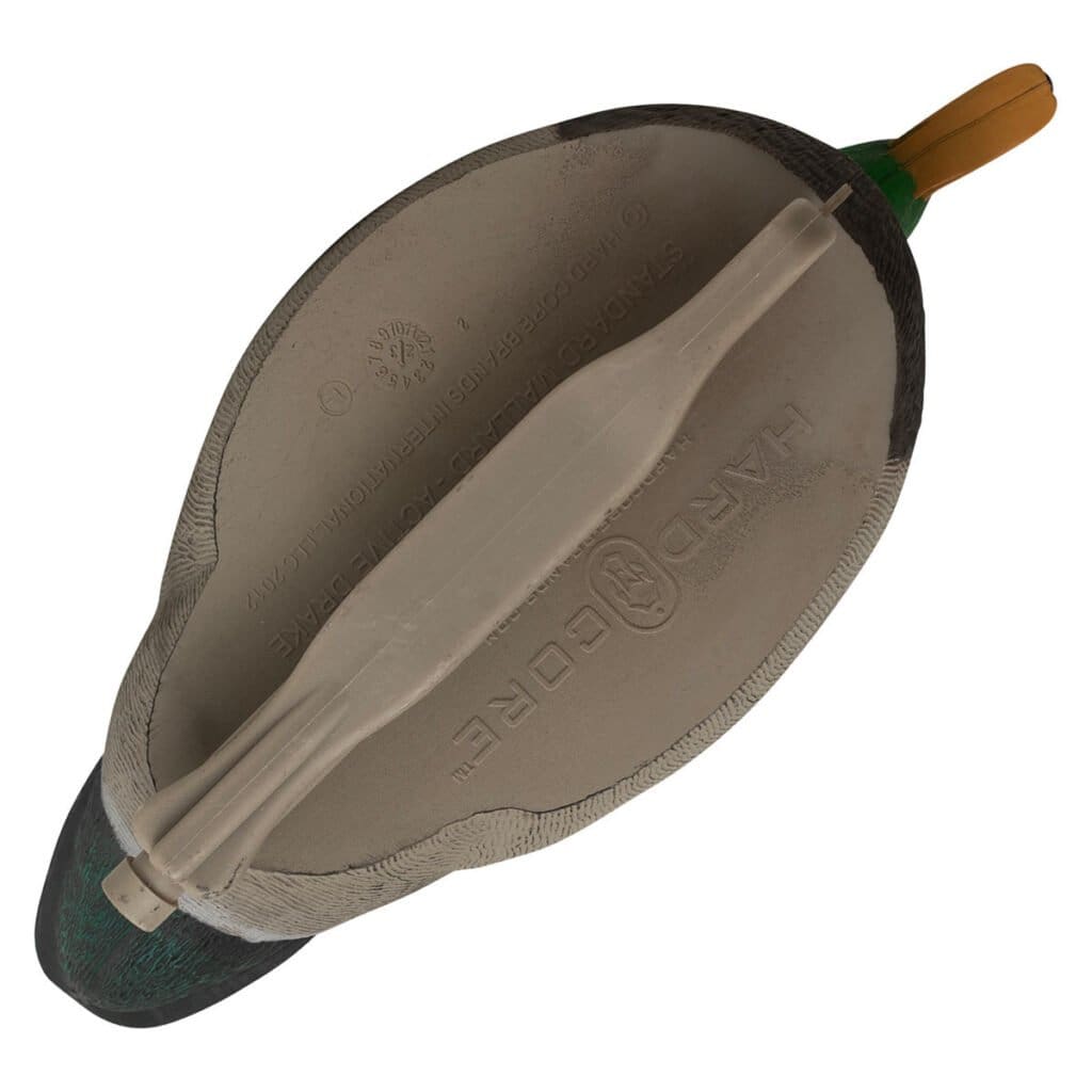 Rugged Series Standard Mallard decoy bottom view