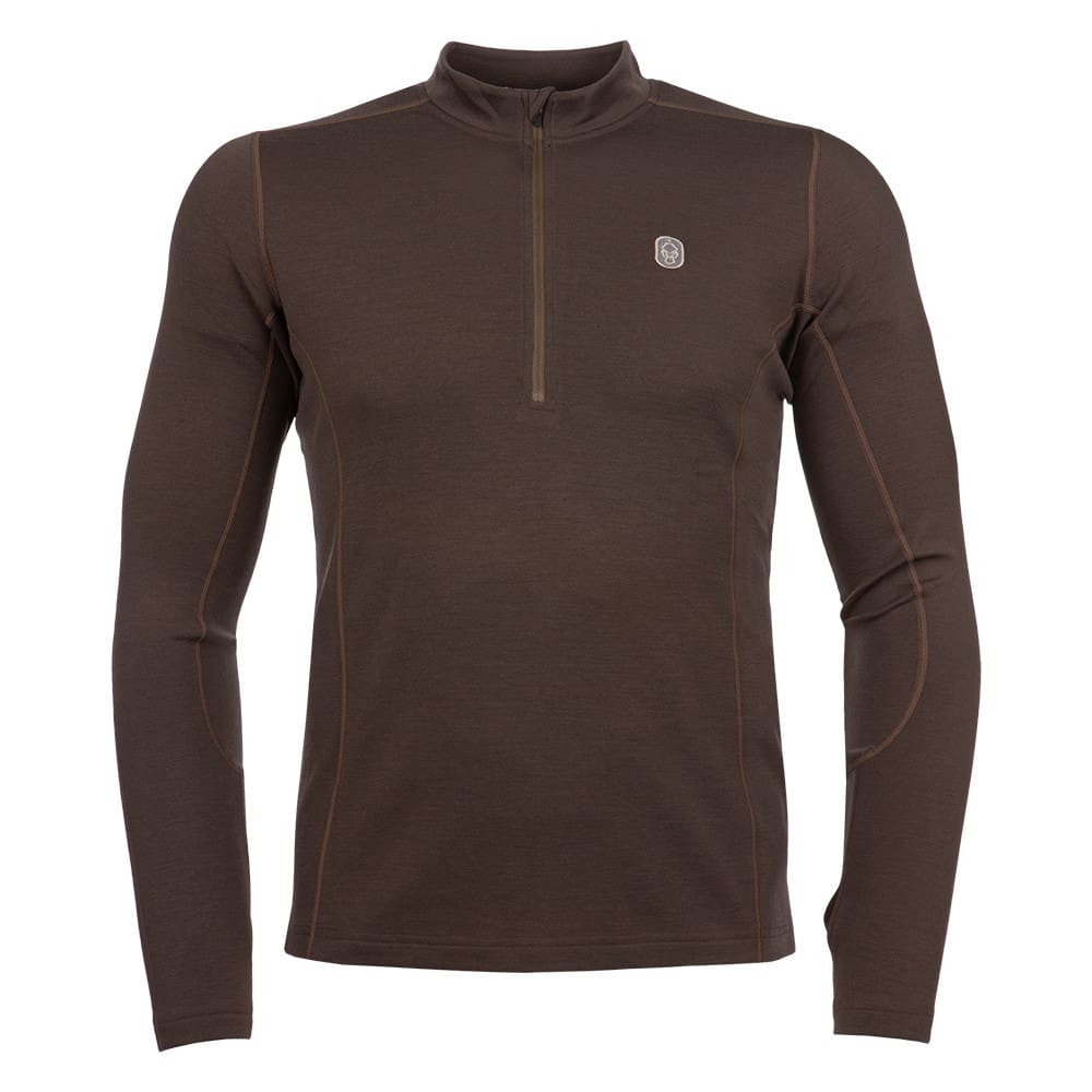 Power-M Base 1/4 Zip Top in weathered front facing image