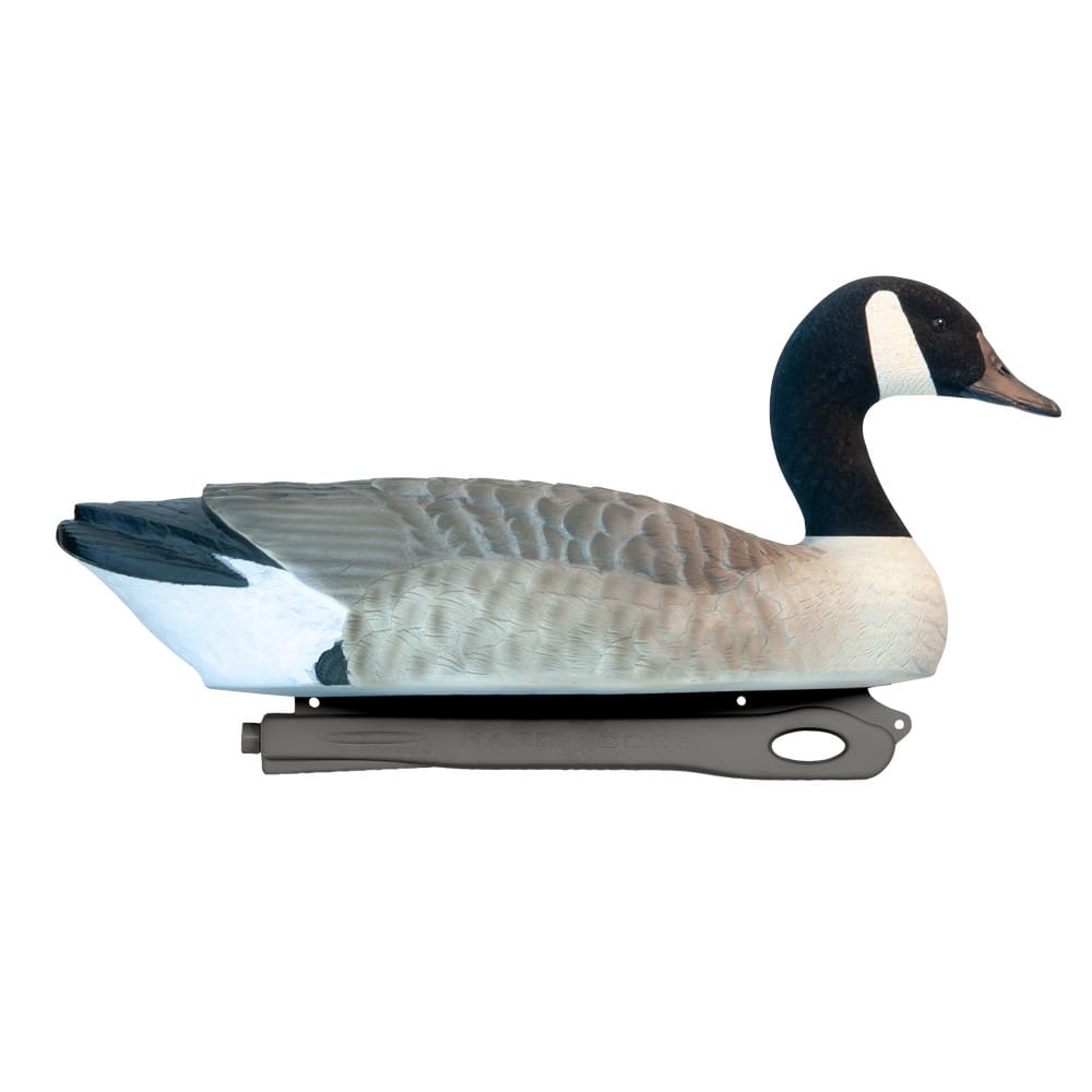 Rugged Series Canada Goose Floaters Touchdown Decoys - Flocked Head semi sentries