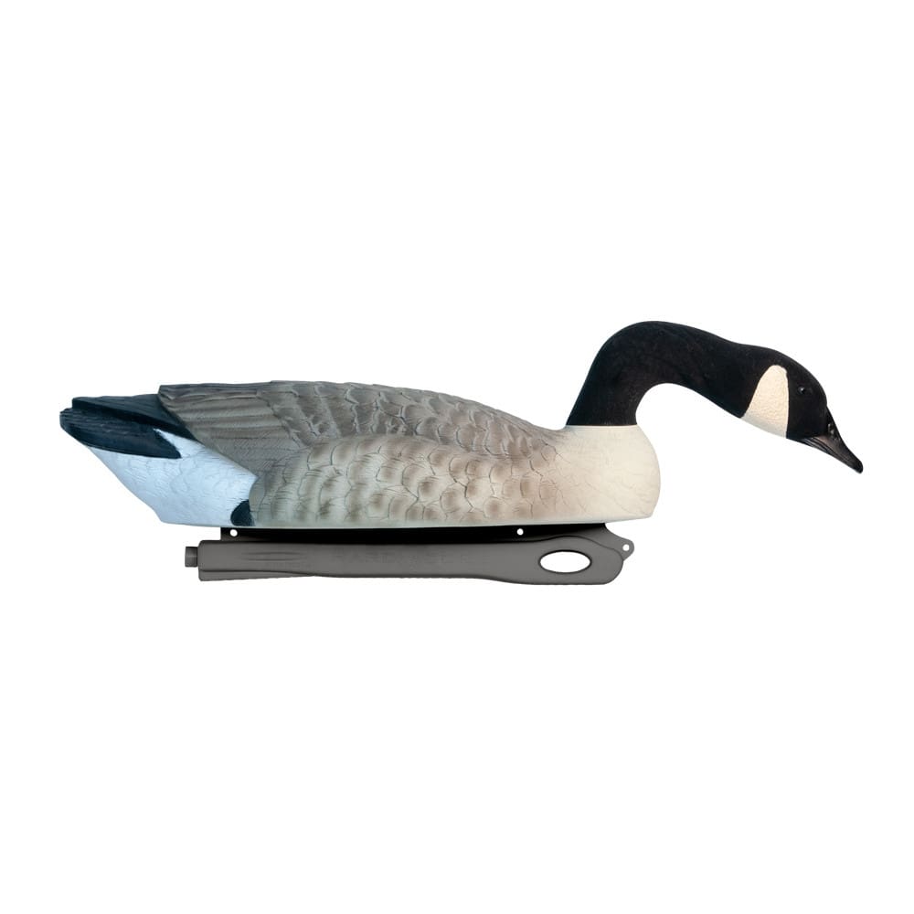 Rugged Series Canada Goose Floaters Touchdown Decoys - Flocked Head surface feeder