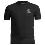 Hardcore Snow Bird Tee in black front facing