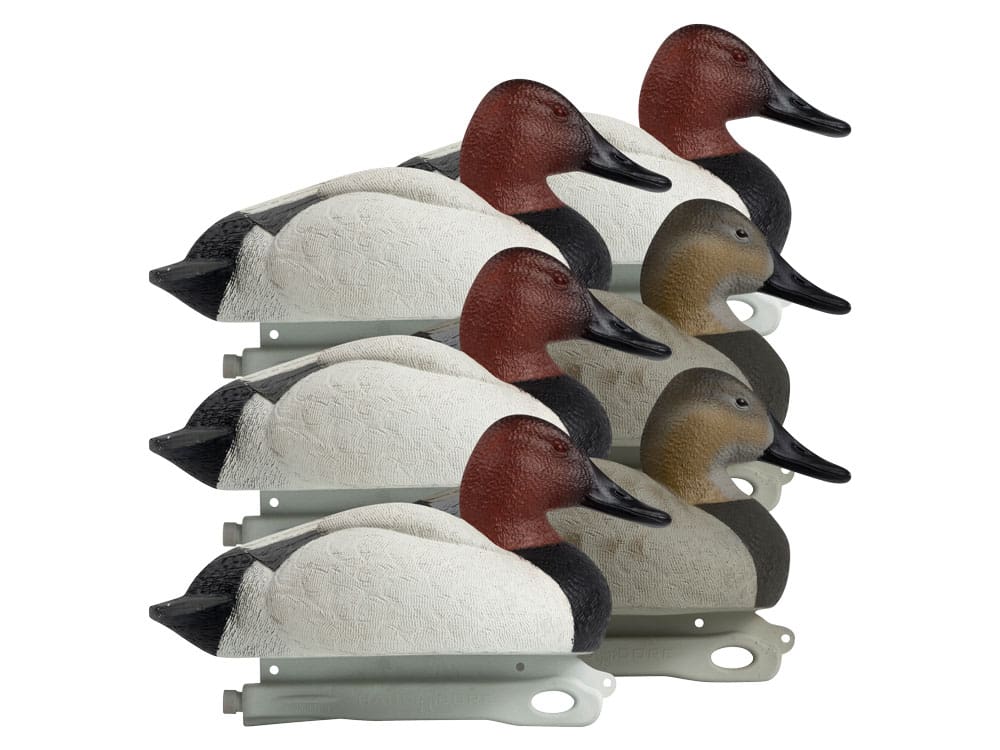 Hardcore Rugged Series foam filled Canvasback duck decoys