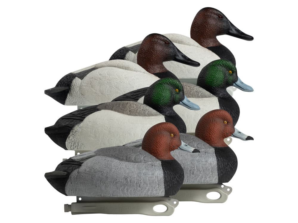 Hardcore Rugged Series foam filled Diver Pack with canvasback, bluebill and redhead drakes