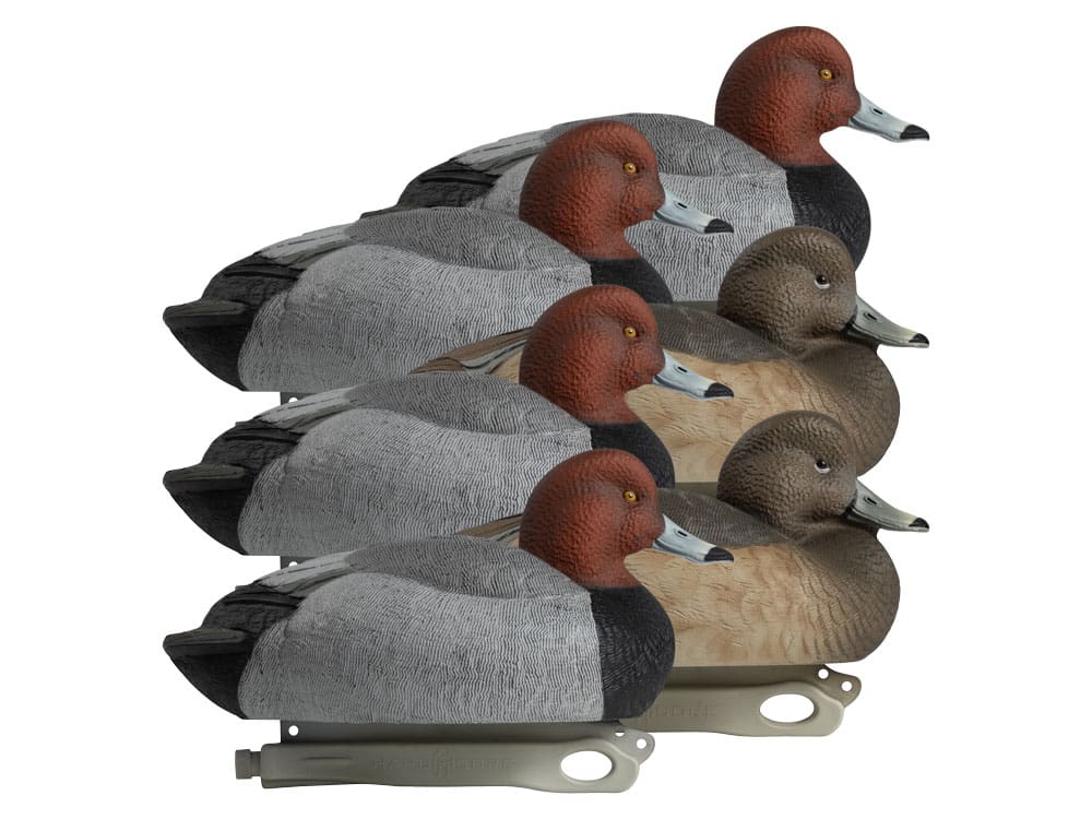 Hardcore Rugged Series foam filled Redhead duck decoys